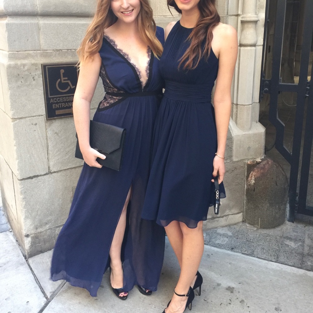 Navy Ralph Lauren Evening Dress